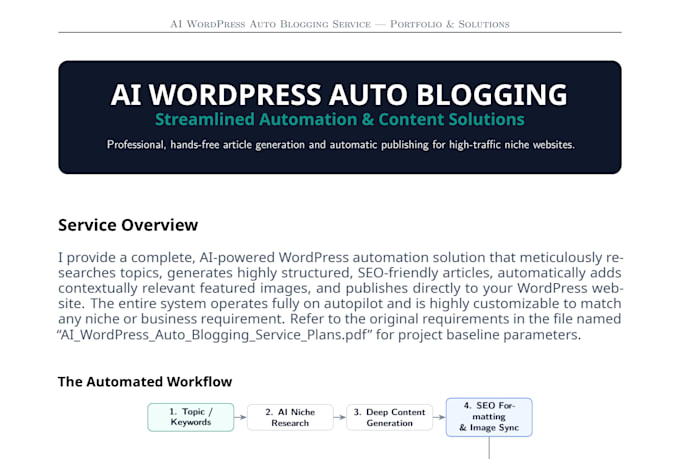 set up ai wordpress auto blog with claude ai automation